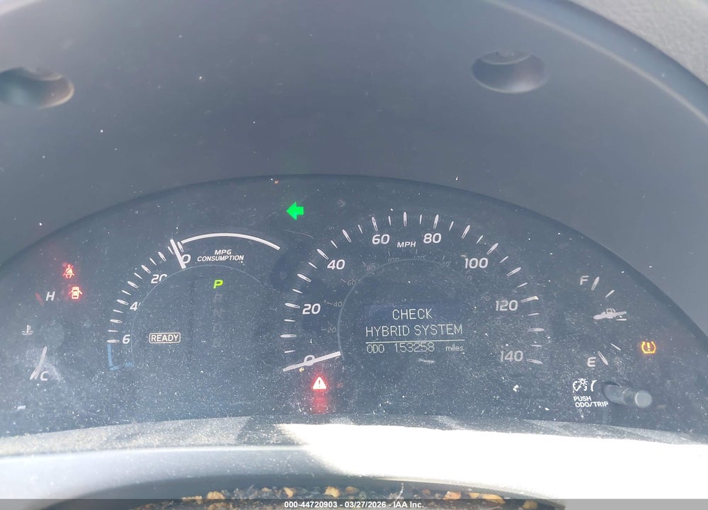 2008 TOYOTA CAMRY HYBRID VIN: 4T1BB46K38U049583