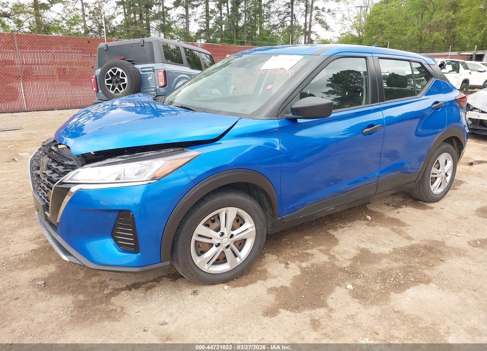 2021 NISSAN KICKS S XTRONIC CVT VIN: 3N1CP5BV1ML464814