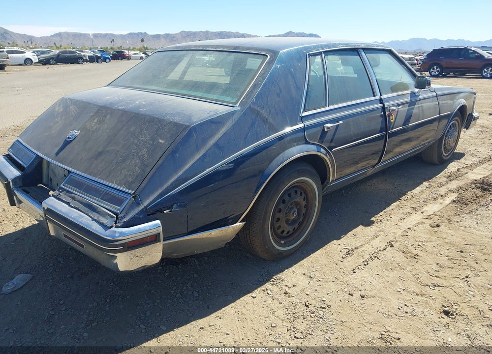 1985 CADILLAC SEVILLE VIN: 1G6KS6986FE816448