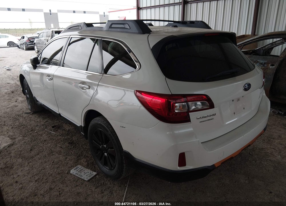 2015 SUBARU OUTBACK 2.5I PREMIUM VIN: 4S4BSACCXF3338507