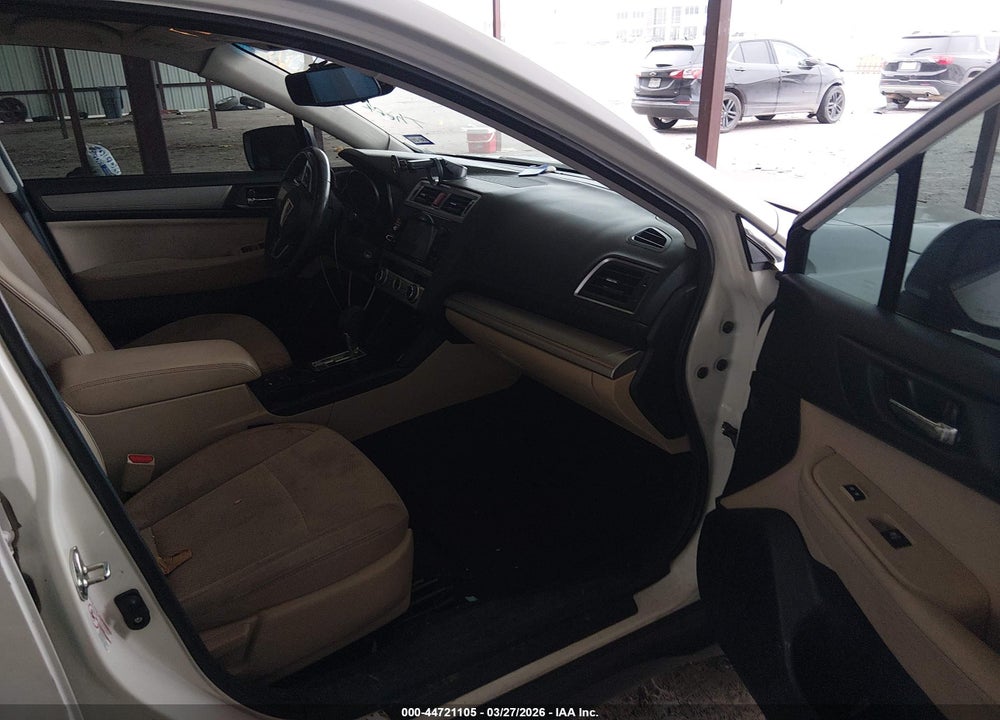 2015 SUBARU OUTBACK 2.5I PREMIUM VIN: 4S4BSACCXF3338507