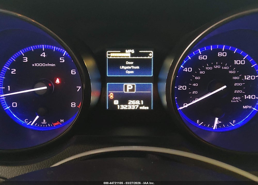 2015 SUBARU OUTBACK 2.5I PREMIUM VIN: 4S4BSACCXF3338507