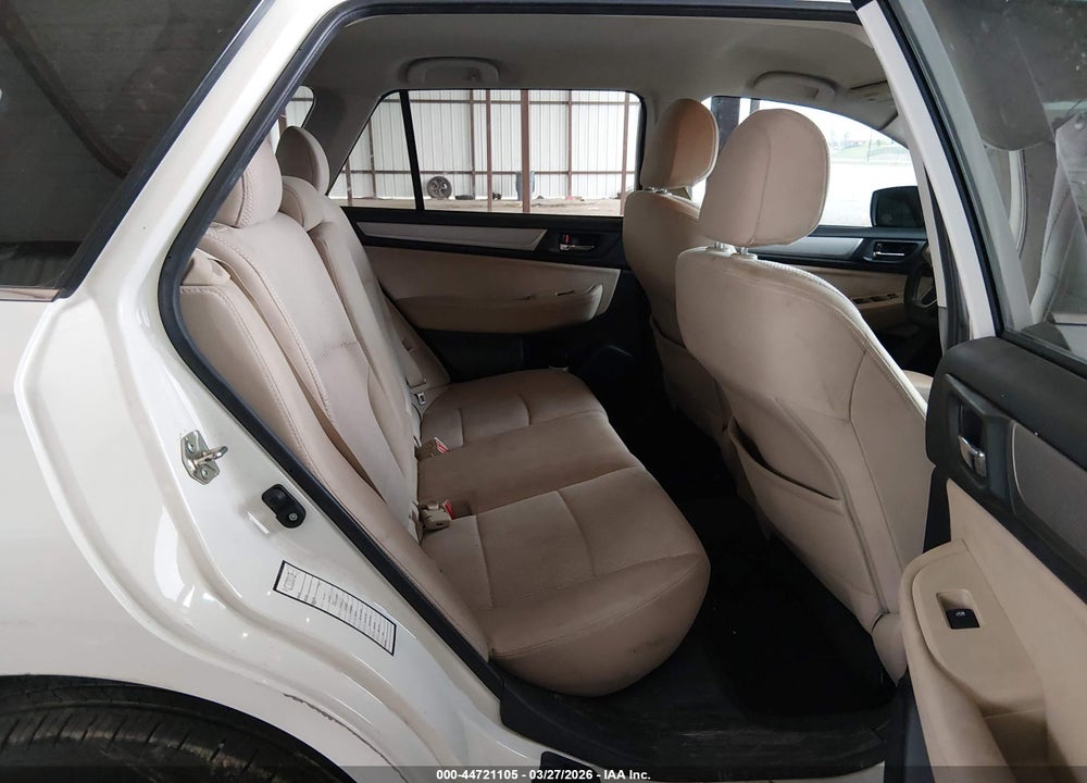 2015 SUBARU OUTBACK 2.5I PREMIUM VIN: 4S4BSACCXF3338507