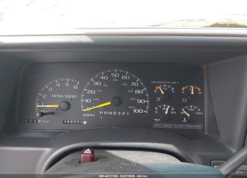 1999 CHEVROLET TAHOE LS VIN: 1GNEK13R1XJ423231