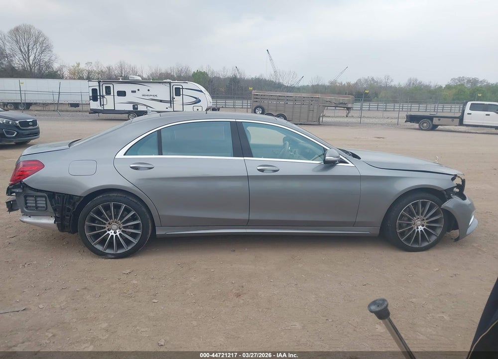 2015 MERCEDES-BENZ S 550 VIN: WDDUG8CBXFA203169