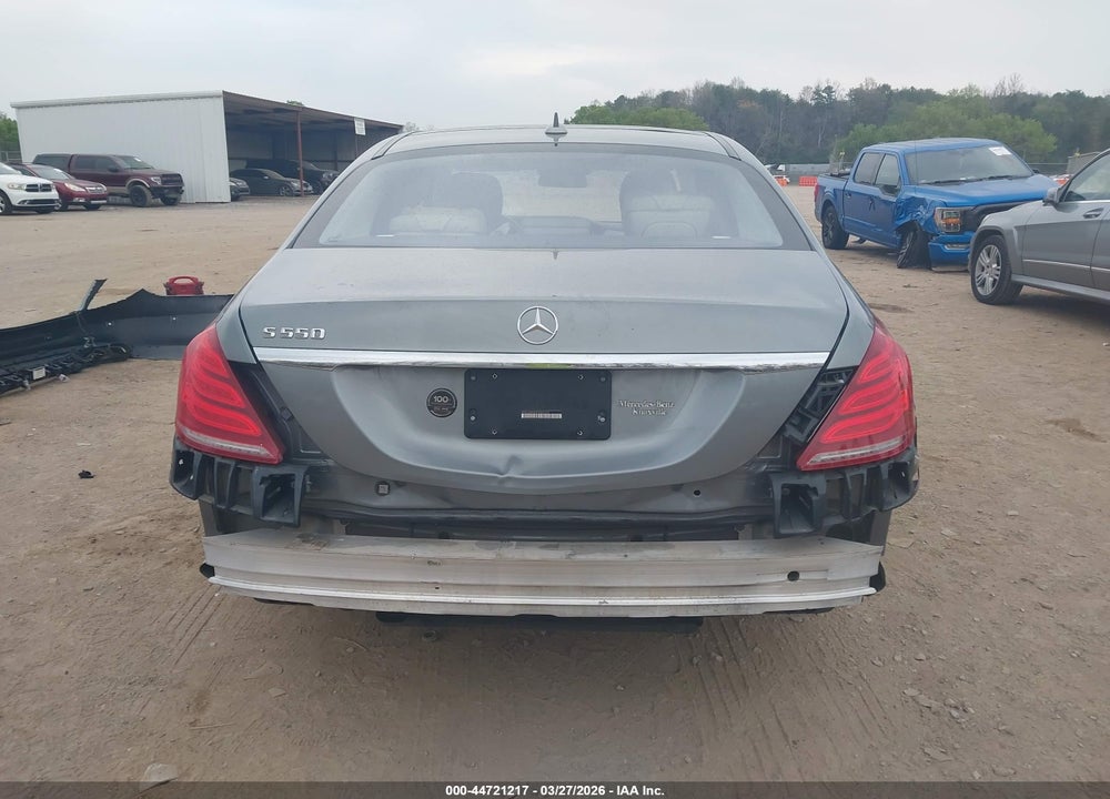 2015 MERCEDES-BENZ S 550 VIN: WDDUG8CBXFA203169