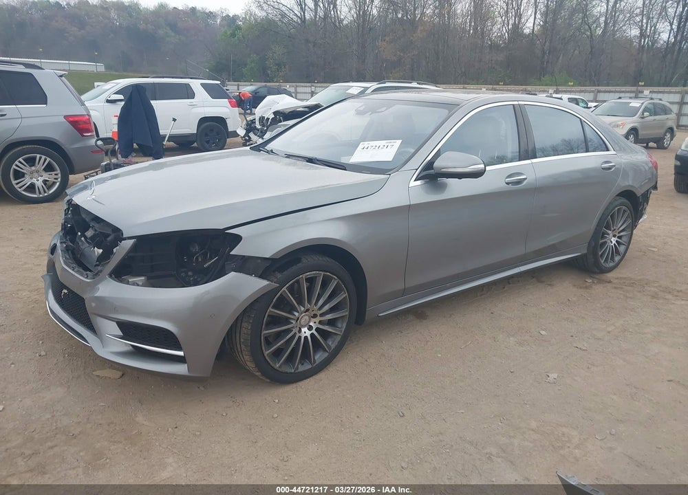 2015 MERCEDES-BENZ S 550 VIN: WDDUG8CBXFA203169
