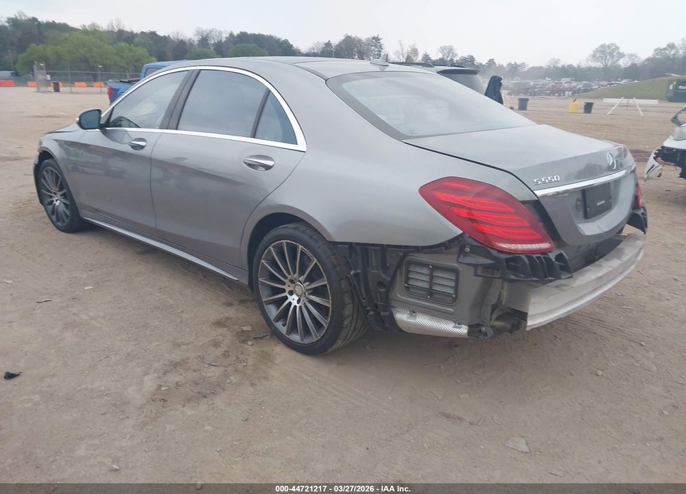 2015 MERCEDES-BENZ S 550 VIN: WDDUG8CBXFA203169