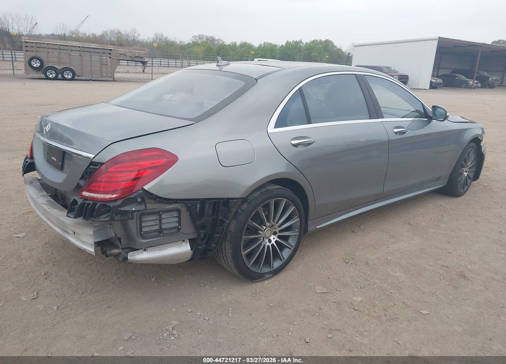 2015 MERCEDES-BENZ S 550 VIN: WDDUG8CBXFA203169