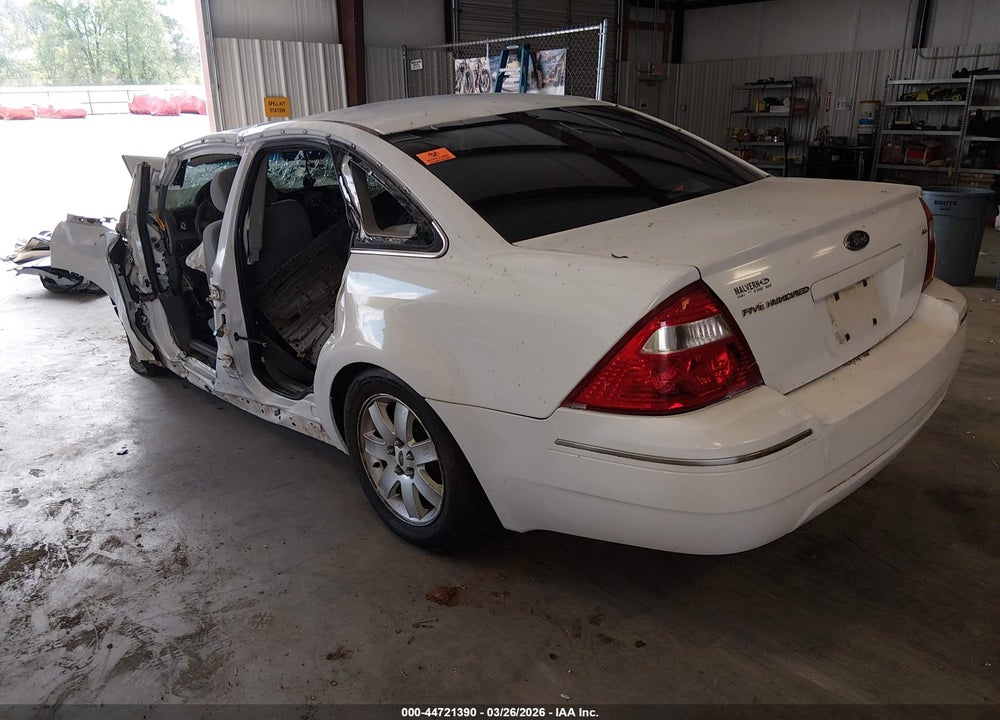 2005 FORD FIVE HUNDRED SEL VIN: 1FAFP24105G163501