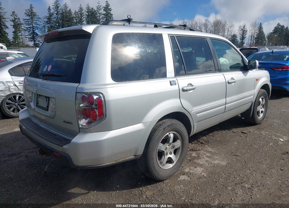 2007 HONDA PILOT EX-L VIN: 5FNYF18597B012523