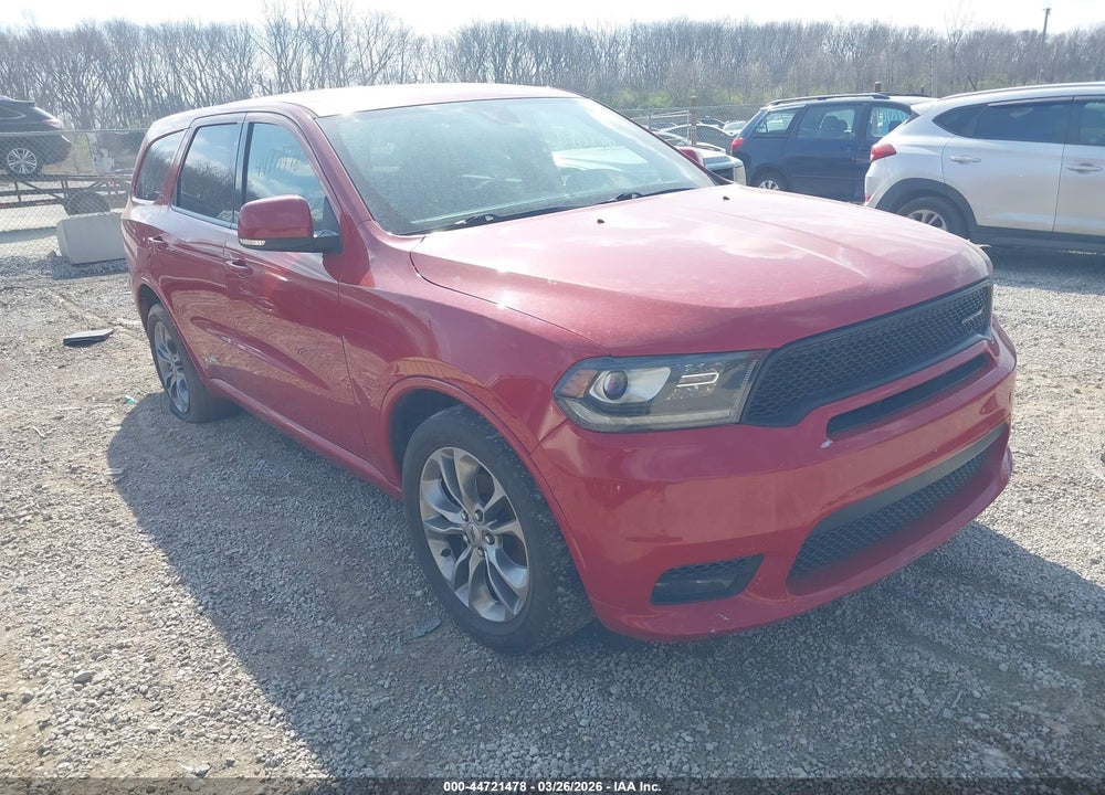 2019 DODGE DURANGO GT PLUS RWD VIN: 1C4RDHDG9KC647323