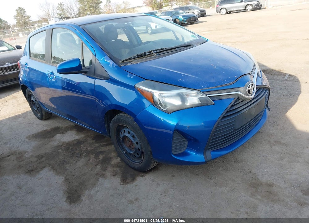 2015 TOYOTA YARIS L VIN: VNKKTUD3XFA035036
