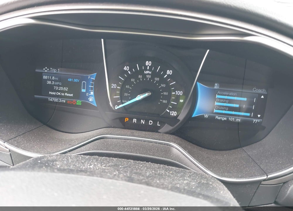 2018 FORD FUSION HYBRID S VIN: 3FA6P0UU4JR243689