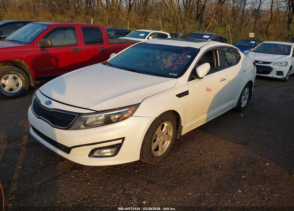 2015 KIA OPTIMA LX VIN: KNAGM4A71F5645173