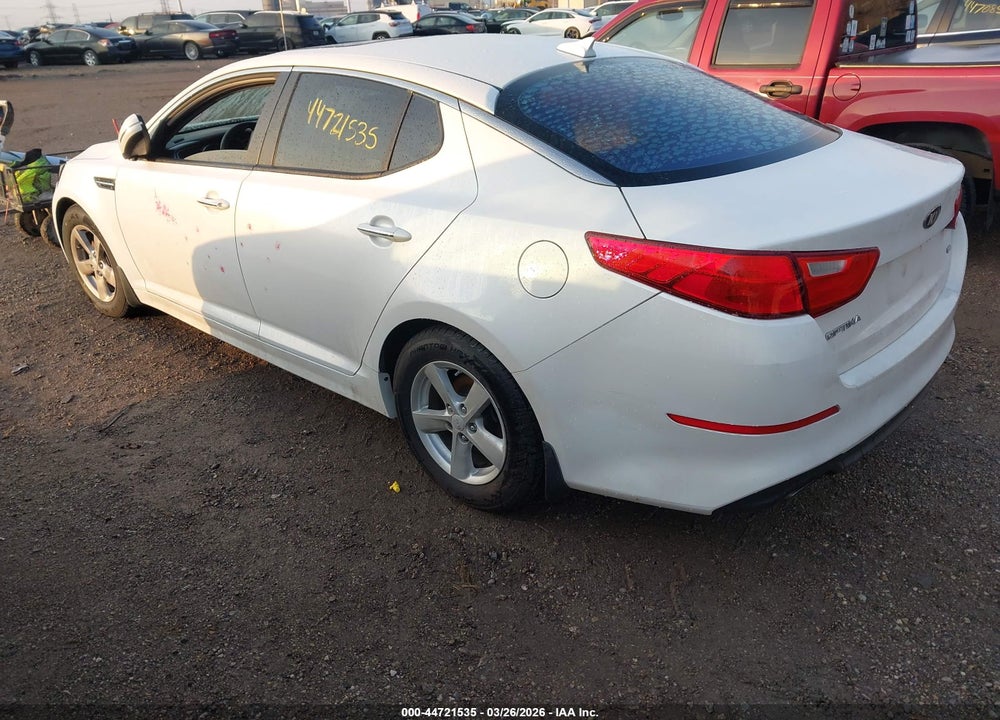 2015 KIA OPTIMA LX VIN: KNAGM4A71F5645173