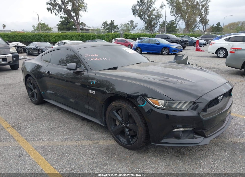 2017 FORD MUSTANG GT VIN: 1FA6P8CF1H5210518