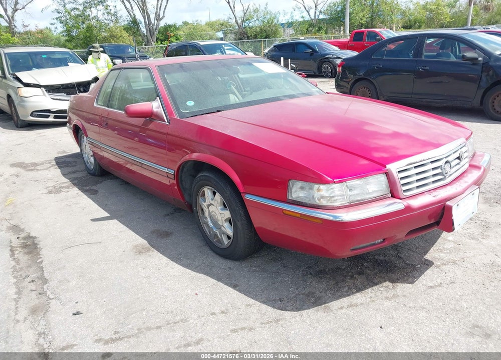 1998 CADILLAC ELDORADO TOURING VIN: 1G6ET1292WU604359
