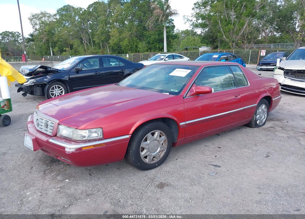 1998 CADILLAC ELDORADO TOURING VIN: 1G6ET1292WU604359