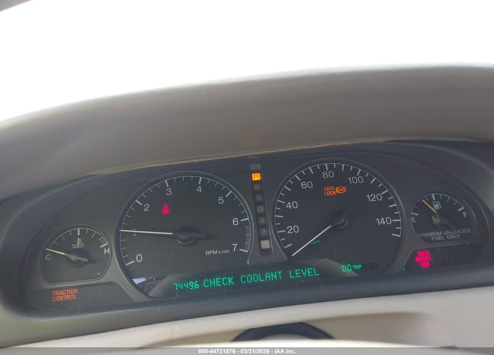 1998 CADILLAC ELDORADO TOURING VIN: 1G6ET1292WU604359