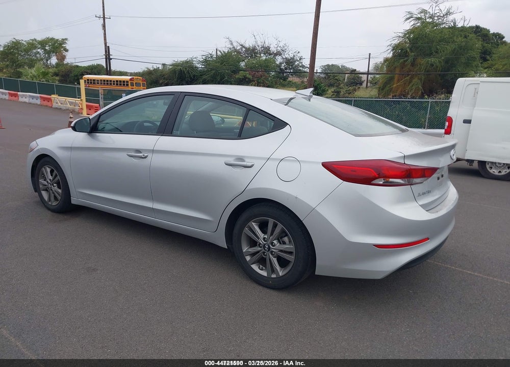 2018 HYUNDAI ELANTRA SEL VIN: 5NPD84LF3JH391912