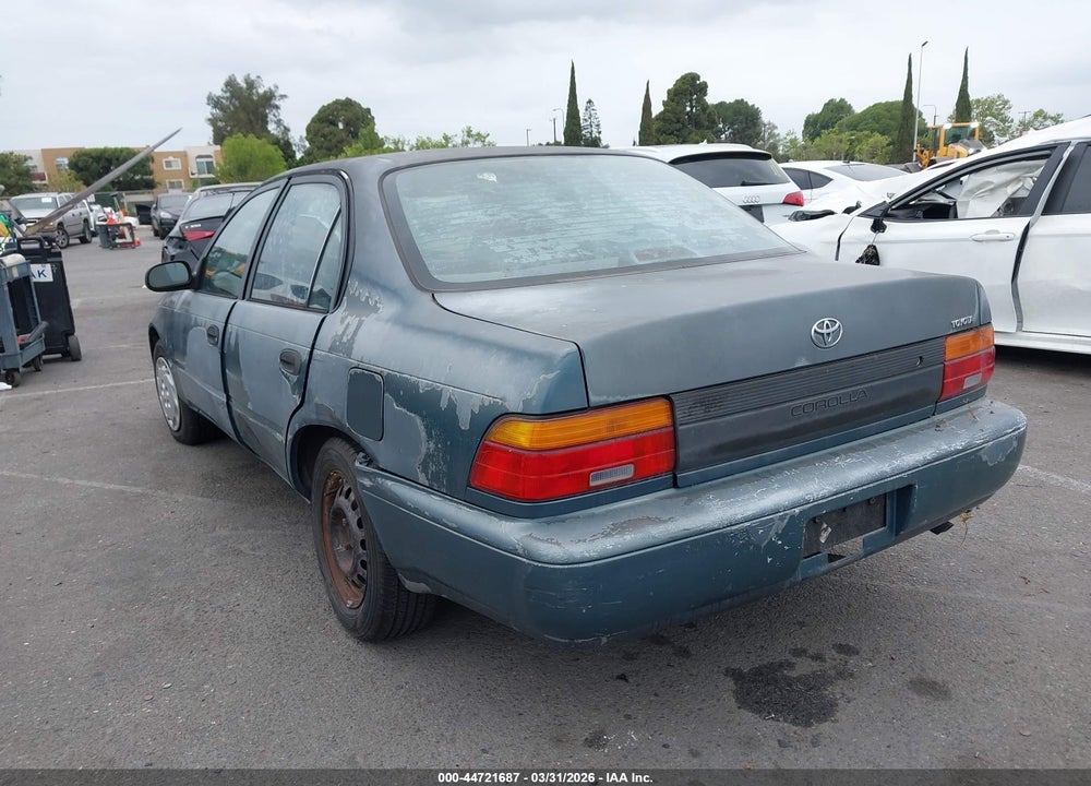 1995 TOYOTA COROLLA VIN: 1NXAE04B5SZ322013
