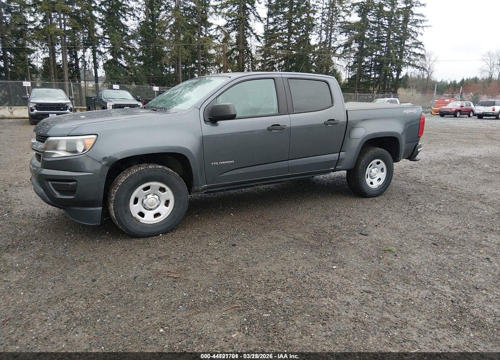 2017 CHEVROLET COLORADO WT VIN: 1GCGTBEN3H1242843