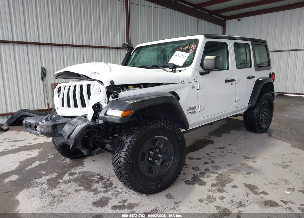 2020 JEEP WRANGLER UNLIMITED SPORT 4X4 VIN: 1C4HJXDG4LW270530