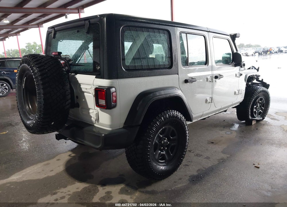 2020 JEEP WRANGLER UNLIMITED SPORT 4X4 VIN: 1C4HJXDG4LW270530
