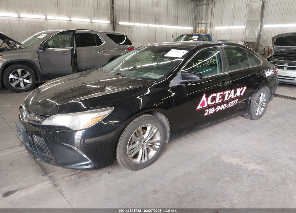 2015 TOYOTA CAMRY SE VIN: 4T1BF1FK6FU087714