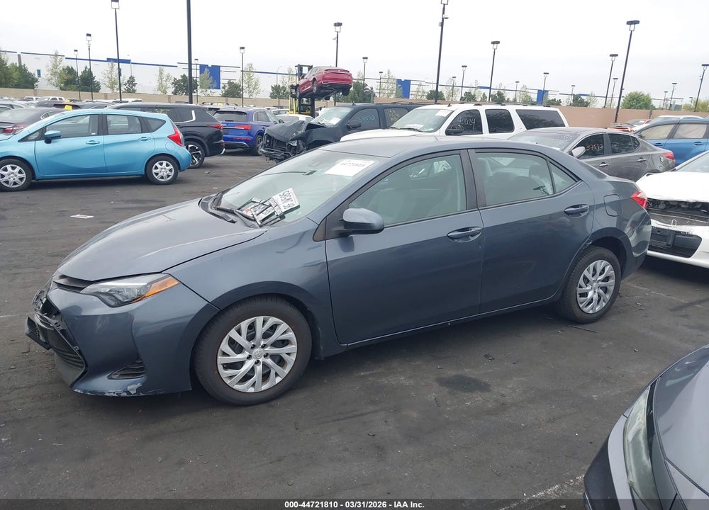 2019 TOYOTA COROLLA LE VIN: 5YFBURHEXKP857808