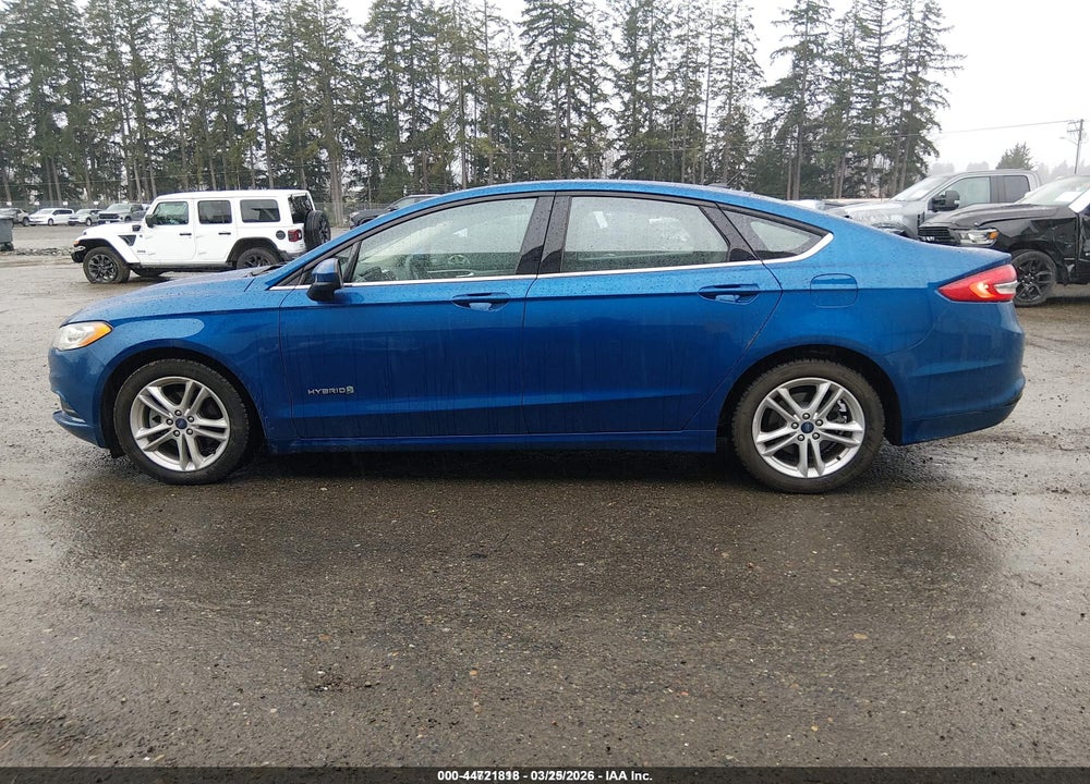 2018 FORD FUSION HYBRID S VIN: 3FA6P0UU6JR122825