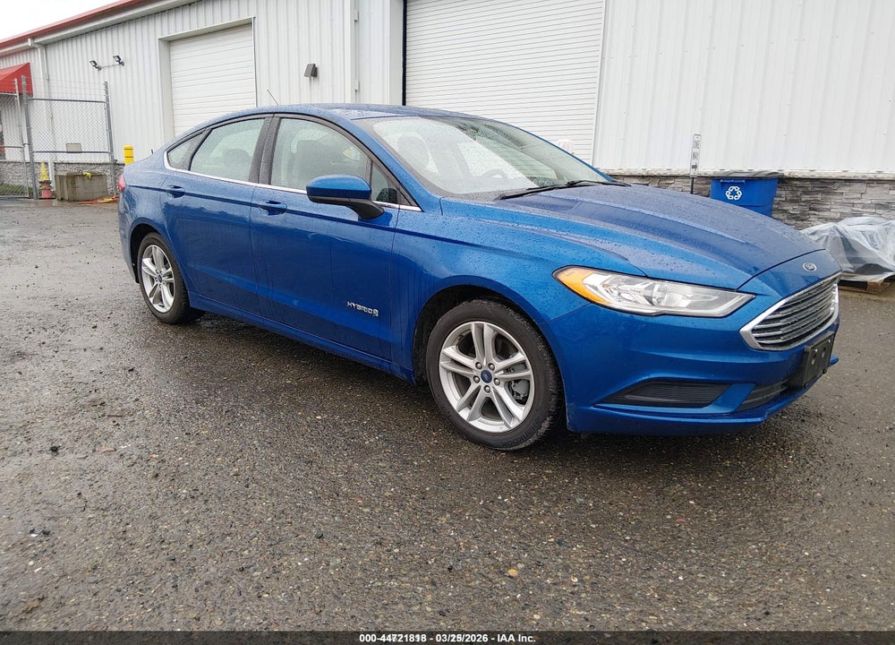 2018 FORD FUSION HYBRID S VIN: 3FA6P0UU6JR122825