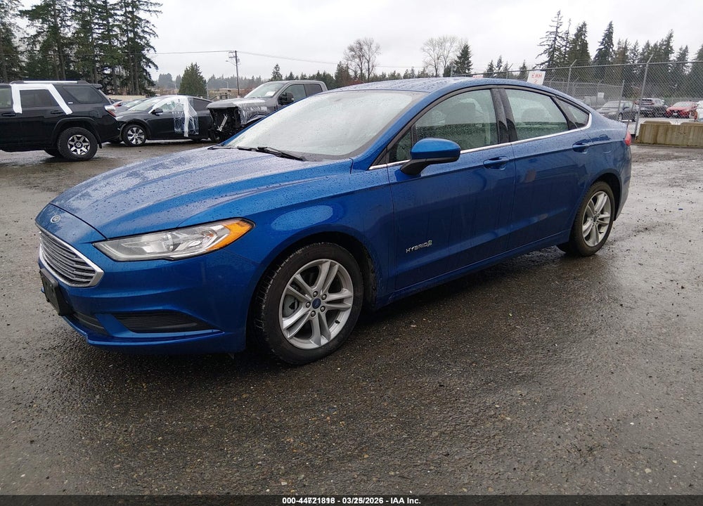 2018 FORD FUSION HYBRID S VIN: 3FA6P0UU6JR122825