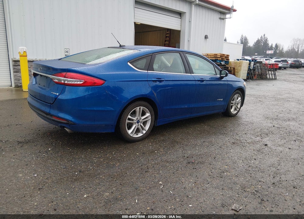 2018 FORD FUSION HYBRID S VIN: 3FA6P0UU6JR122825