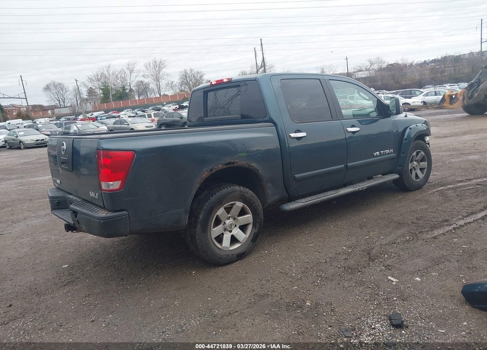 2007 NISSAN TITAN LE VIN: 1N6AA07B17N206995