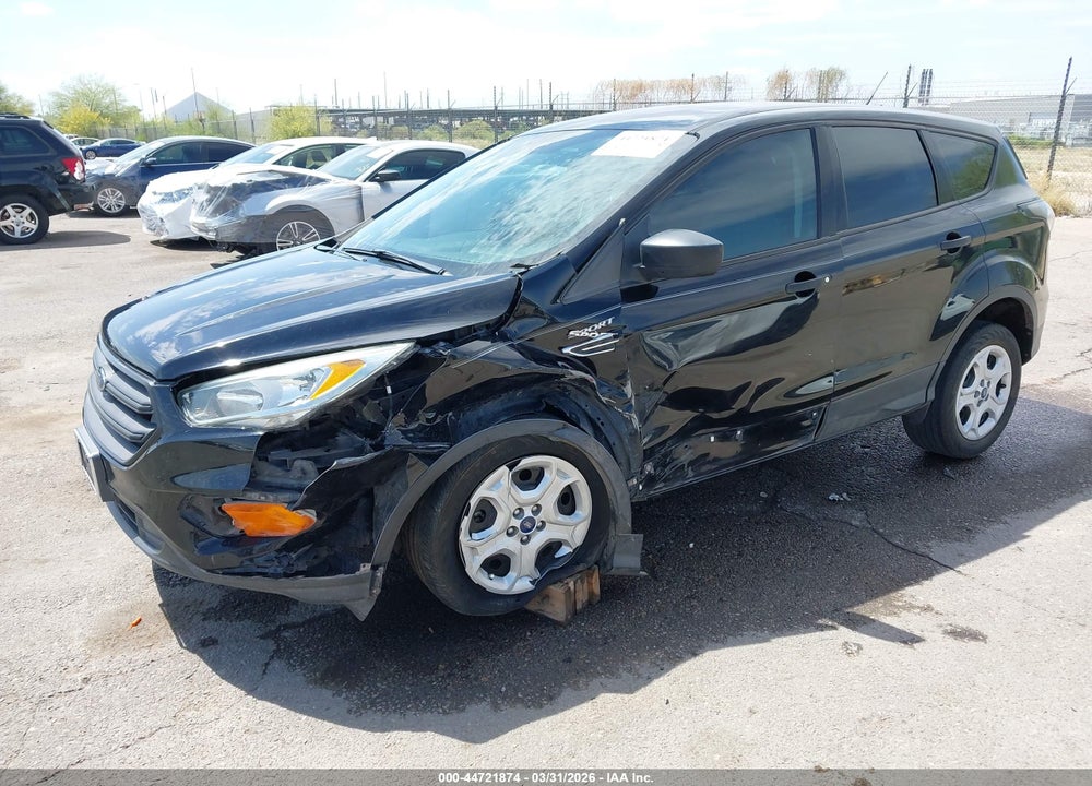 2017 FORD ESCAPE S VIN: 1FMCU0F79HUA47338