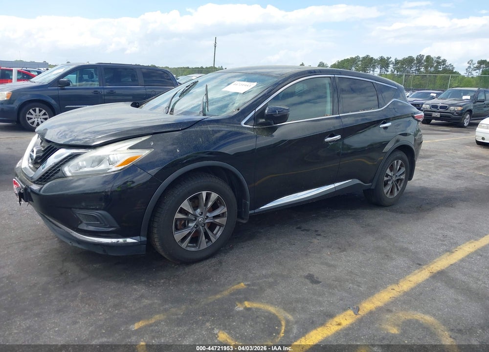 2016 NISSAN MURANO S VIN: 5N1AZ2MH3GN164941