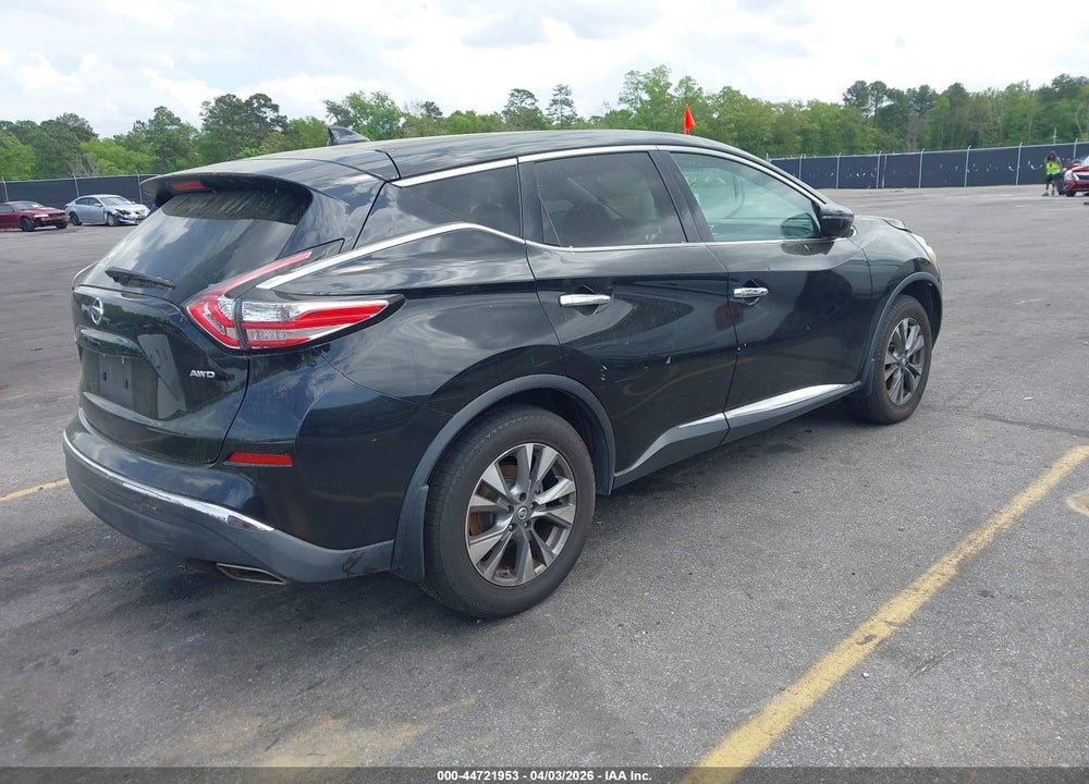 2016 NISSAN MURANO S VIN: 5N1AZ2MH3GN164941