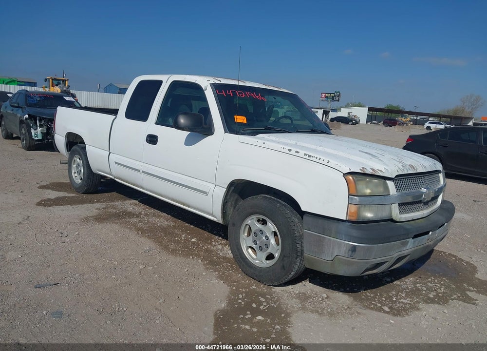 2003 CHEVROLET SILVERADO 1500 LS VIN: 2GCEC19V131324553