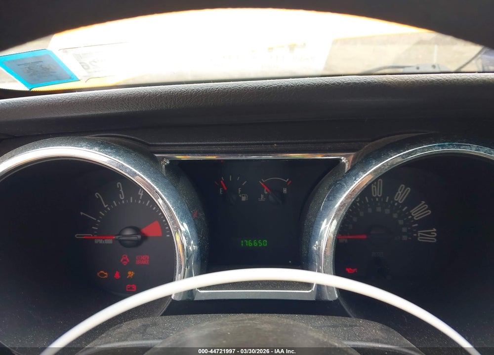 2007 FORD MUSTANG V6 DELUXE/V6 PREMIUM VIN: 1ZVFT80NX75341962