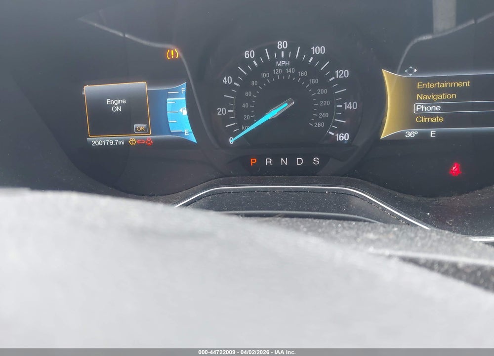 2016 FORD FUSION SE VIN: 3FA6P0H75GR205207