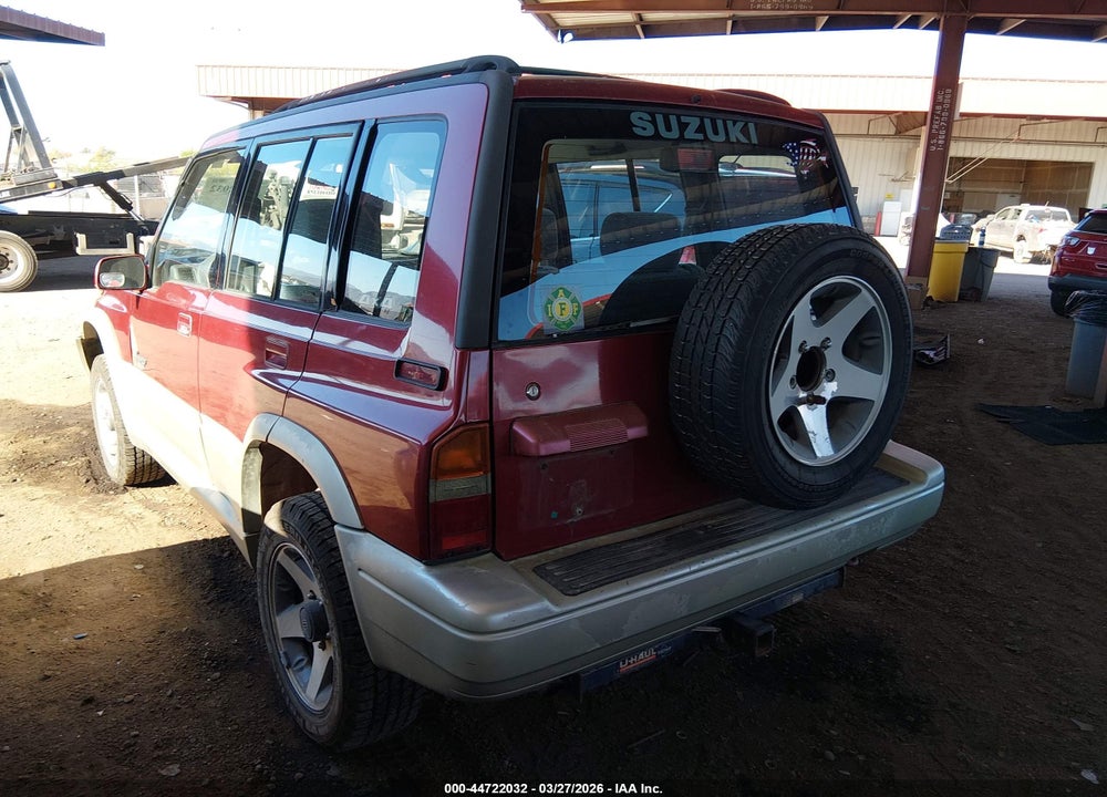 1997 SUZUKI SIDEKICK JLX SPORT/JX SPORT VIN: JS3TD21V7V4106468