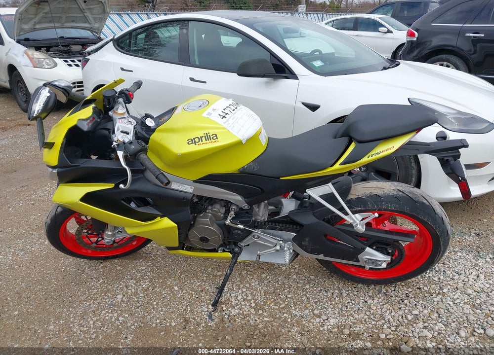 2022 APRILIA RS 660 VIN: ZD4KSUG09NS000207