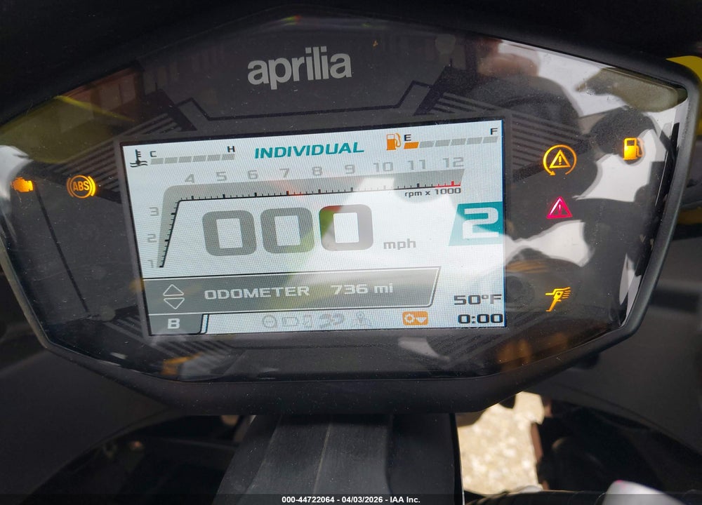 2022 APRILIA RS 660 VIN: ZD4KSUG09NS000207