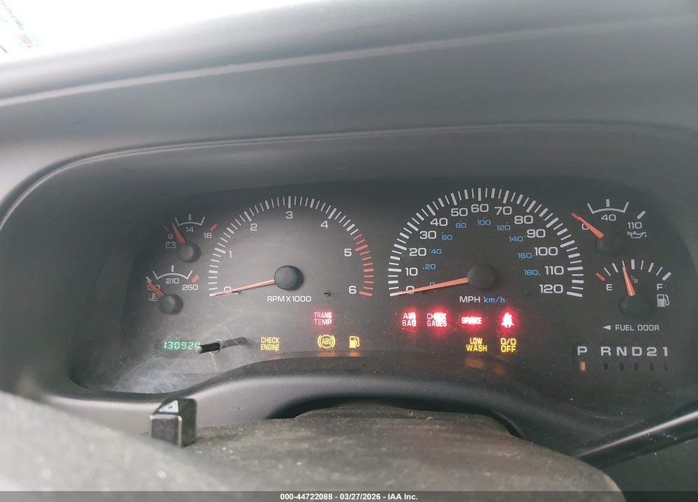 1999 DODGE DAKOTA SLT/SPORT VIN: 1B7GG26X9XS246134