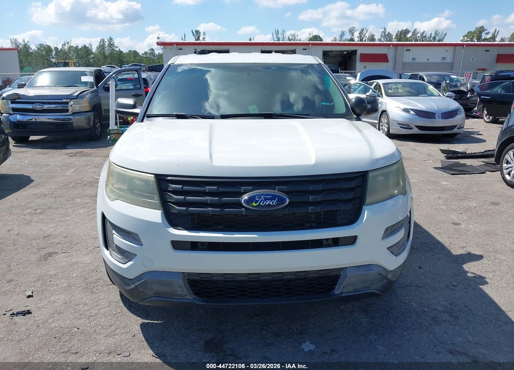 2016 FORD UTILITY POLICE INTERCEPTOR VIN: 1FM5K8AR8GGC92103