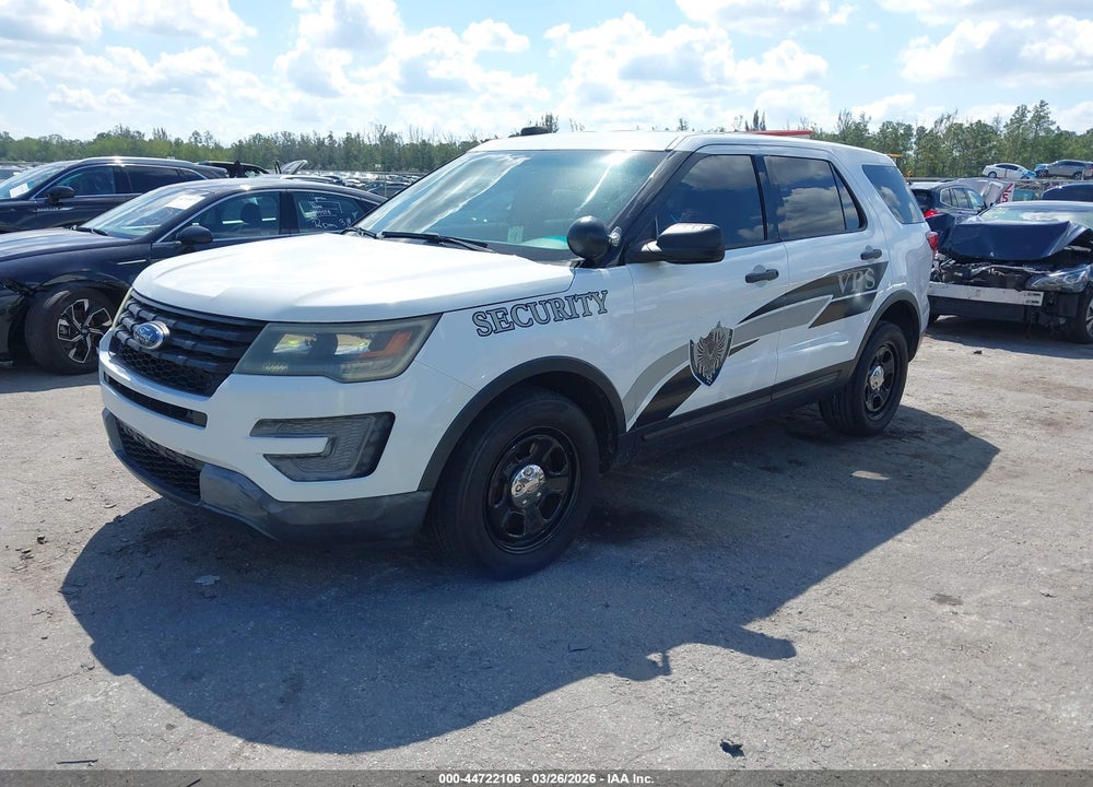 2016 FORD UTILITY POLICE INTERCEPTOR VIN: 1FM5K8AR8GGC92103