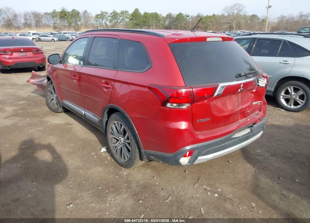 2016 MITSUBISHI OUTLANDER SEL VIN: JA4AZ3A31GZ015031