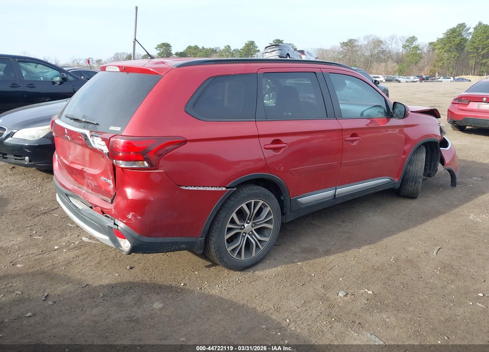 2016 MITSUBISHI OUTLANDER SEL VIN: JA4AZ3A31GZ015031